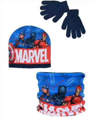 Avengers Hat Snood and Gloves TH4280