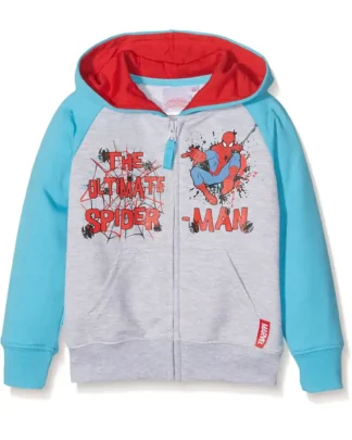 Marvel Spiderman Full Zip Hooded Sweatshirt EP1152